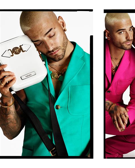 Maluma is the Face of VERSACE Spring Summer 2022 Men’s 